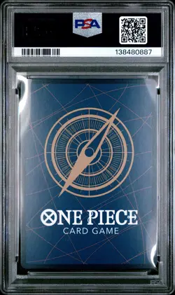 Edward Newgate 004 Alternate Art One Piece Op02-paramount War One Piece PSA 10 - Image 2