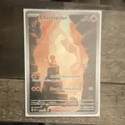 Charmander 168/165 Scarlet & Violet 151 Illustration Rare Holo English 2024 70HP - Image 1