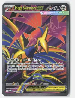 Pokemon tcg ME03: Perfect Order Mega Skarmory ex Near Mint or Better - Image 1