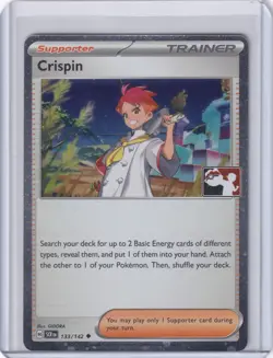 Crispin 133/142 - Pokemon Prize Pack Series Cards Stellar Crown COSMOS Holo NM - Image 1