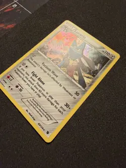 Pokemon Lucario 63/124 Cosmos Holo NM Promo PKMN 063/124 - Image 2