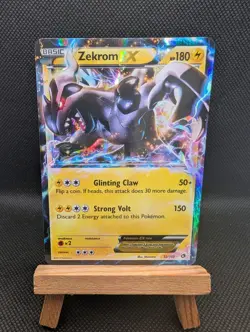 Pokemon Zekrom EX - TCG Black White Holo Card - BW38 Promo - Image 1