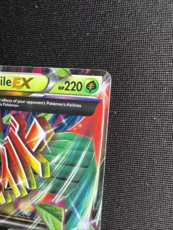 Pokemon Mega Sceptile EX Holo Ultra Rare Card 8/98 Ancient Origins - Image 4