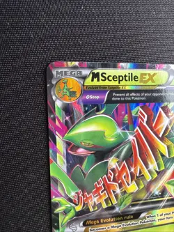 Pokemon Mega Sceptile EX Holo Ultra Rare Card 8/98 Ancient Origins - Image 5