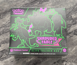 Pokemon Center ETB Elite Trainer Box Shrouded Fable Sealed New Plastic Case - Image 1