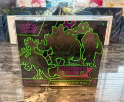 Pokemon Center ETB Elite Trainer Box Shrouded Fable Sealed New Plastic Case - Image 2