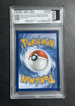 2022 CHARIZARD VMAX PSA 9 POKEMON SWSH BLACK STAR PROMO #261 FULL ART - Image 2