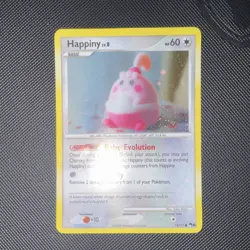 Pokemon TCG Happiny 14/17 Pop Series 8 Holo Rare 60 HP ENG 2008 - Image 3