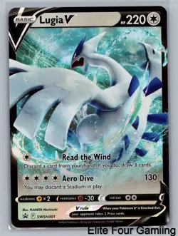 Lugia V SWSH301 Holo Promo Sword & Shield Promo Pokemon Near Mint - Image 1