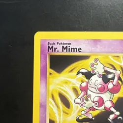 Pokemon Vintage 1st Edition Non-Holo Rare Mr. Mime 22/64 Jungle 1999 - Image 2