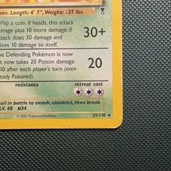 Pokemon Vintage Nidoking Legendary Collection 31/110 Non Holo Rare - Image 4