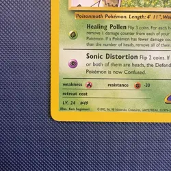 Pokemon Vintage Non-Holo Rare Sabrina's Venomoth 034/132 Gym Heroes 2000 - Image 5