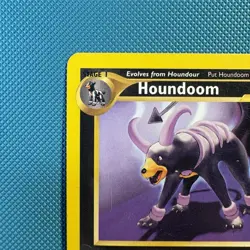 Pokemon Vintage Non-Holo Rare Houndoom 23/75 Neo Discovery Wotc 2001 - Image 2