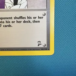 Pokemon Vintage Non-Holo Imposter Professor Oak 102/130 Base Set 2 Wotc 2000 - Image 4