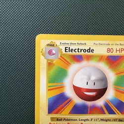 Pokemon Vintage Electrode Base Set 21/102 Base Set Shadowless 1999 WOTC - Image 2