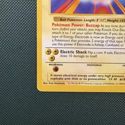 Pokemon Vintage Electrode Base Set 21/102 Base Set Shadowless 1999 WOTC - Image 5