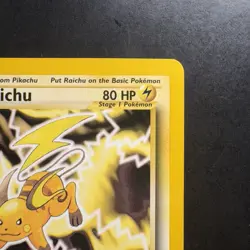 Pokemon Vintage Non-Holo Rare Raichu 21/64 Neo Revelation Wotc - Image 3