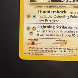 Pokemon Vintage Non-Holo Rare Raichu 21/64 Neo Revelation Wotc - Image 5