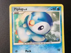 Piplup 15/17 POP series 6 Pokemon holo rare card MP - Image 3