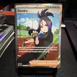 The Pokemon Company Dendra 250/193 SV02 Trainer Full Art Holo Ultra Rare English - Image 1