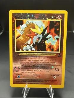 Pokemon TCG Entei Wizards Black Star Promos 34 Holo Promo B - Image 2