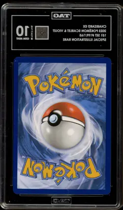 Pokemon Charizard ex 151 MEW EN Special Illustration Rare #199 TAG 10 Gem Mint - Image 2