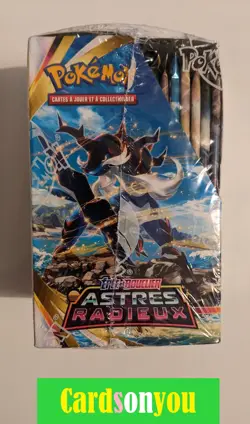 Pokemon 2022 ° EB10 Astres Radieux ° Demi display scelle ° 18 Boosters - Image 2
