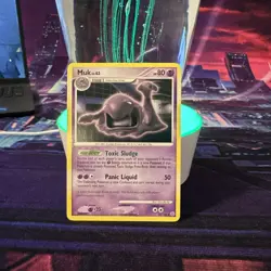 💥 MUK LV. 43 Non Holo Rare Holo Secret Wonders # 100/132 Pokemon TCG 2007 - Image 1