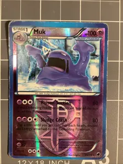 Team Plasma Muk 46/116 Reverse Holo Rare Pokemon Black & White Plasma Freeze - Image 1