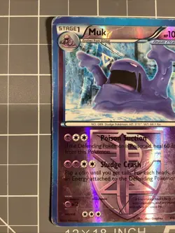 Team Plasma Muk 46/116 Reverse Holo Rare Pokemon Black & White Plasma Freeze - Image 2