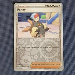 Penny 183/198 - Scarlet & Violet - Uncommon Reverse Holo Pokemon Card - NM - Image 1