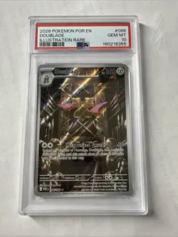 2026 POKEMON POR EN-PERFECT ORDER ILLUSTRATION RARE #098 DOUBLADE PSA 10 - Image 1