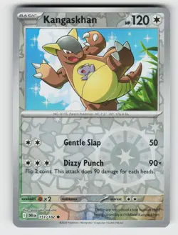 Kangaskhan 151/182 Destined Rivals C Reverse Holo NM/M Pokemon - Image 1