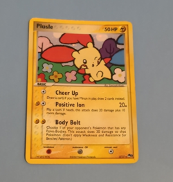 Pokemon TCG Plusle 005/017 Rare POP Series 3 Regular English 50HP Basic - Image 1