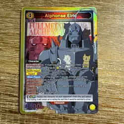 Union Arena Alphonse Elric UE09BT/FMA-1-004 SR FULLMETAL ALCHEMIST English FMA - Image 1