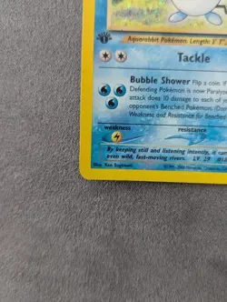 Pokemon TCG: Azumarill 2/111 Neo Genesis Rare Holo 1st Edition - LP - Image 3