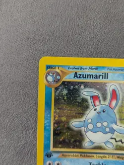 Pokemon TCG: Azumarill 2/111 Neo Genesis Rare Holo 1st Edition - LP - Image 4
