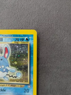 Pokemon TCG: Azumarill 2/111 Neo Genesis Rare Holo 1st Edition - LP - Image 5