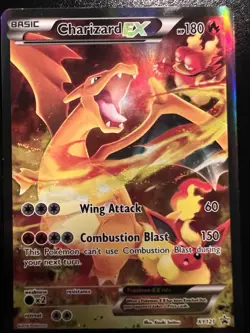 The Pokemon Company Pokemon TCG Charizard EX XY121 XY Promo Holo 180 HP EN - Image 1