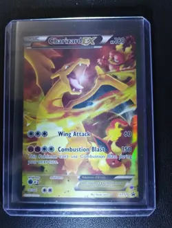 Pokemon TCG Charizard EX XY121 Full Art Black Star Promo Holo Rare 2016 - Image 1