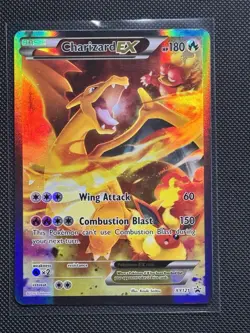 Pokemon TCG Charizard EX XY121 Full Art Black Star Promo Holo Rare 2016 - Image 1