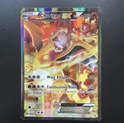 Pokemon TCG Charizard EX #XY121 XY Promo & Pokemon Blastoise EX XY122 XY Promos - Image 1