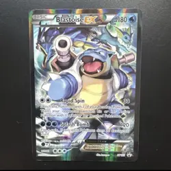 Pokemon TCG Charizard EX #XY121 XY Promo & Pokemon Blastoise EX XY122 XY Promos - Image 3