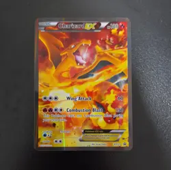 Pokemon TCG Charizard EX XY121 Black Star Full Art Holo Promo NM - Image 1