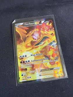 Charizard EX XY121 Black Star Promo Full Art Holo Rare Generations Pokemon TCG - Image 1