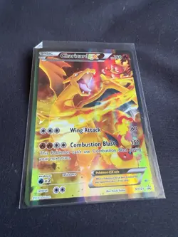 Charizard EX XY121 Black Star Promo Full Art Holo Rare Generations Pokemon TCG - Image 2