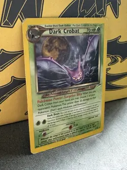 Dark Crobat - 2/105 - Pokemon Neo Destiny Unlimited Holo Rare Card WOTC HP - Image 2