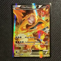 Charizard EX XY121 Black Star Promo Full Art Pokemon TCG - MP 1 - Image 1