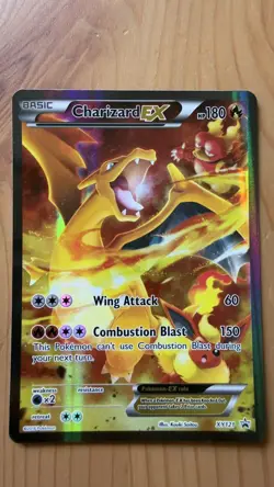 Pokemon TCG Charizard EX XY121 Black Star Promo - Image 1