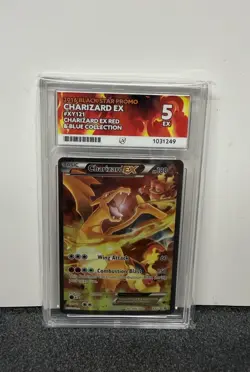 Pokemon TCG Charizard EX XY121 Black Star Promo Holo Ace Grading 5 Ex - Image 1